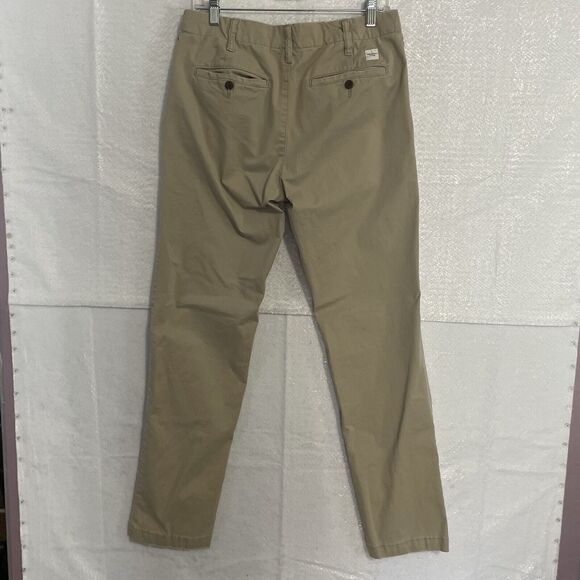 American Eagle ORIGINAL STRAIGHT LIVED IN KHAKI Pants Men’s 30x34 Tan FLEX - Picture 2 of 12